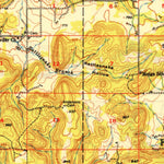 United States Geological Survey Hulbert, OK (1950, 62500-Scale) digital map
