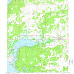 United States Geological Survey Hulbert, OK (1974, 24000-Scale) digital map