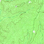 United States Geological Survey Hulett, GA (1973, 24000-Scale) digital map