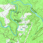 United States Geological Survey Hulett, GA (1973, 24000-Scale) digital map