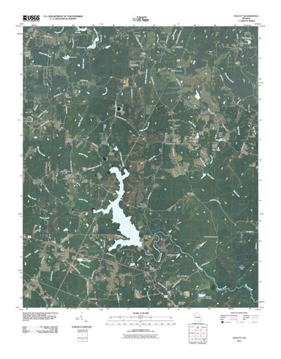 United States Geological Survey Hulett, GA (2011, 24000-Scale) digital map