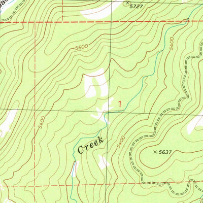 United States Geological Survey Hull Creek, CA (1979, 24000-Scale) digital map