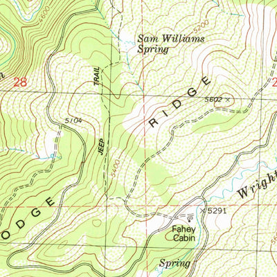 United States Geological Survey Hull Creek, CA (1979, 24000-Scale) digital map