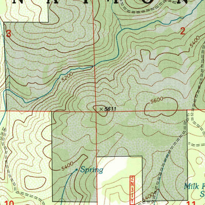 United States Geological Survey Hull Creek, CA (2001, 24000-Scale) digital map