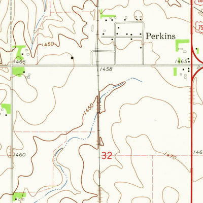 United States Geological Survey Hull, IA (1964, 24000-Scale) digital map