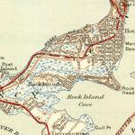 United States Geological Survey Hull, MA (1946, 31680-Scale) digital map