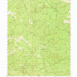 United States Geological Survey Hull Mountain, CA (1952, 62500-Scale) digital map