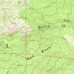 United States Geological Survey Hull Mountain, CA (1967, 24000-Scale) digital map