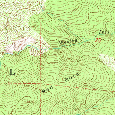 United States Geological Survey Hull Mountain, CA (1967, 24000-Scale) digital map