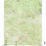 United States Geological Survey Hull Mountain, CA (1996, 24000-Scale) digital map