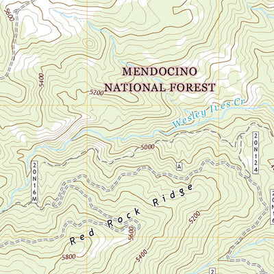 United States Geological Survey Hull Mountain, CA (2021, 24000-Scale) digital map