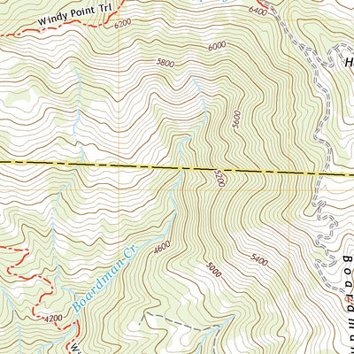 United States Geological Survey Hull Mountain, CA (2021, 24000-Scale) digital map