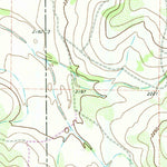 United States Geological Survey Hulldale NW, TX (1972, 24000-Scale) digital map