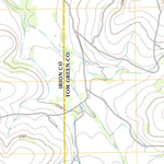United States Geological Survey Hulldale NW, TX (2012, 24000-Scale) digital map