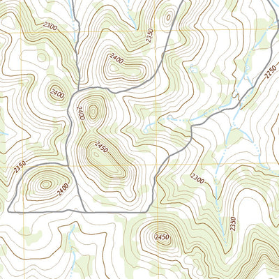 United States Geological Survey Hulldale NW, TX (2022, 24000-Scale) digital map