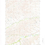 United States Geological Survey Hultz Draw, WY (1964, 24000-Scale) digital map