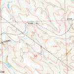 United States Geological Survey Hultz Draw, WY (1964, 24000-Scale) digital map