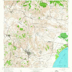 United States Geological Survey Humacao, PR (1958, 20000-Scale) digital map
