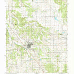 United States Geological Survey Humansville, MO (1991, 24000-Scale) digital map