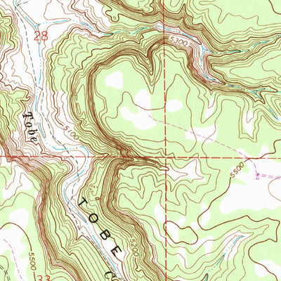 United States Geological Survey Humbar Spring, CO (1972, 24000-Scale) digital map