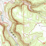 United States Geological Survey Humbar Spring, CO (1996, 24000-Scale) digital map