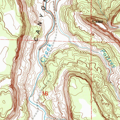 United States Geological Survey Humbar Spring, CO (1996, 24000-Scale) digital map