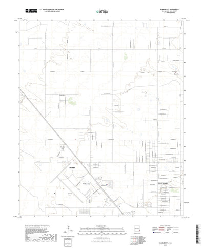 United States Geological Survey Humble City, NM (2023, 24000-Scale) digital map