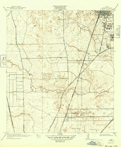 United States Geological Survey Humble, TX (1919, 31680-Scale) digital map