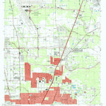United States Geological Survey Humble, TX (1982, 24000-Scale) digital map