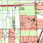 United States Geological Survey Humble, TX (1995, 24000-Scale) digital map