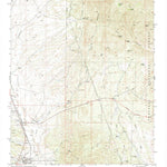 United States Geological Survey Humboldt, AZ (1973, 24000-Scale) digital map