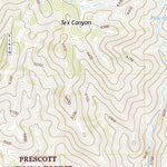 United States Geological Survey Humboldt, AZ (2021, 24000-Scale) digital map