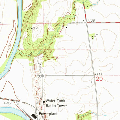 United States Geological Survey Humboldt, IA (1979, 24000-Scale) digital map