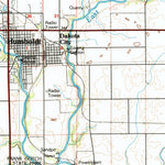 United States Geological Survey Humboldt, IA (1984, 100000-Scale) digital map