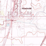 United States Geological Survey Humboldt, IL (1983, 24000-Scale) digital map
