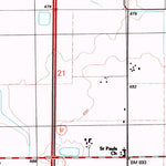 United States Geological Survey Humboldt, IL (1998, 24000-Scale) digital map