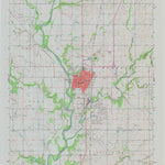 United States Geological Survey Humboldt, KS (1966, 24000-Scale) digital map