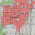 United States Geological Survey Humboldt, KS (1966, 24000-Scale) digital map