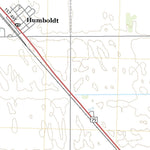 United States Geological Survey Humboldt, MN (2022, 24000-Scale) digital map