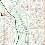 United States Geological Survey Humboldt Mountain, AZ (2004, 24000-Scale) digital map