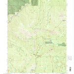 United States Geological Survey Humboldt Peak, CA (1995, 24000-Scale) digital map