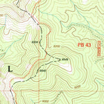 United States Geological Survey Humboldt Peak, CA (1995, 24000-Scale) digital map