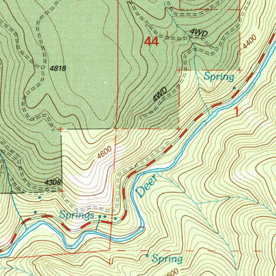 United States Geological Survey Humboldt Peak, CA (1995, 24000-Scale) digital map