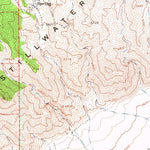United States Geological Survey Humboldt Salt Marsh, NV (1966, 62500-Scale) digital map