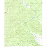 United States Geological Survey Humbug Valley, CA (1991, 24000-Scale) digital map