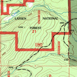 United States Geological Survey Humbug Valley, CA (1995, 24000-Scale) digital map