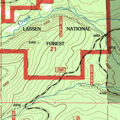 United States Geological Survey Humbug Valley, CA (1995, 24000-Scale) digital map