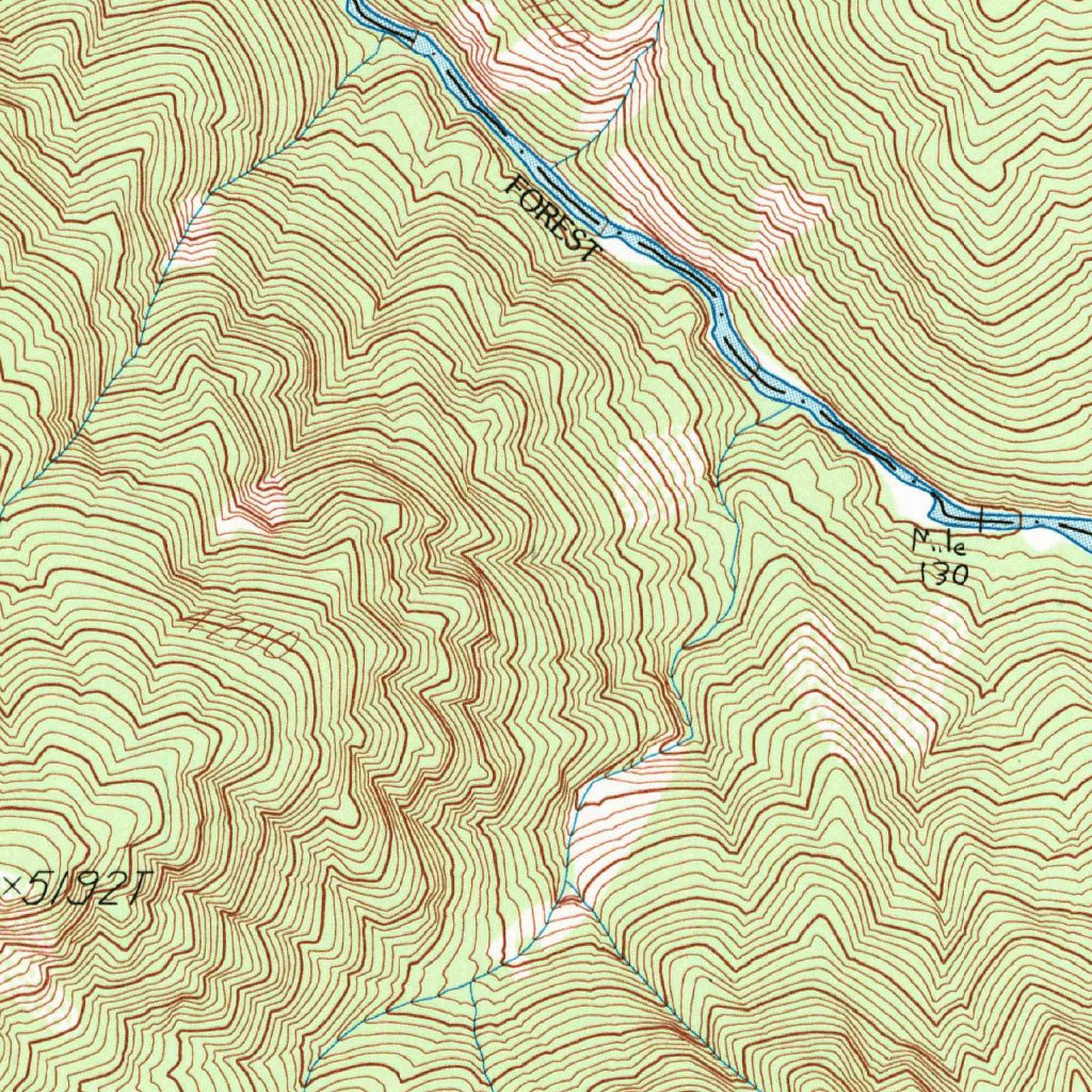 Hume, CA (1992, 24000-Scale) Map by United States Geological Survey ...