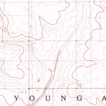 United States Geological Survey Hume, IL (1982, 24000-Scale) digital map