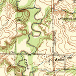 United States Geological Survey Hume, MO-KS (1942, 24000-Scale) digital map